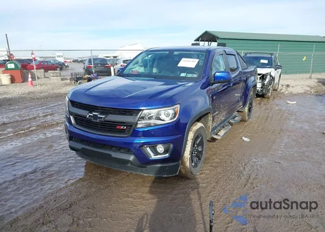2016 Chevrolet Colorado Z71 from USA, damaged, VIN 1GCGTDE36G1223745